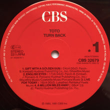 Carica l'immagine nel visualizzatore di Gallery, Toto : Turn Back (LP, Album, RE)
