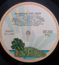 Carica l&#39;immagine nel visualizzatore di Gallery, McDonald &amp; Giles : McDonald &amp; Giles (LP, Album, Gat)
