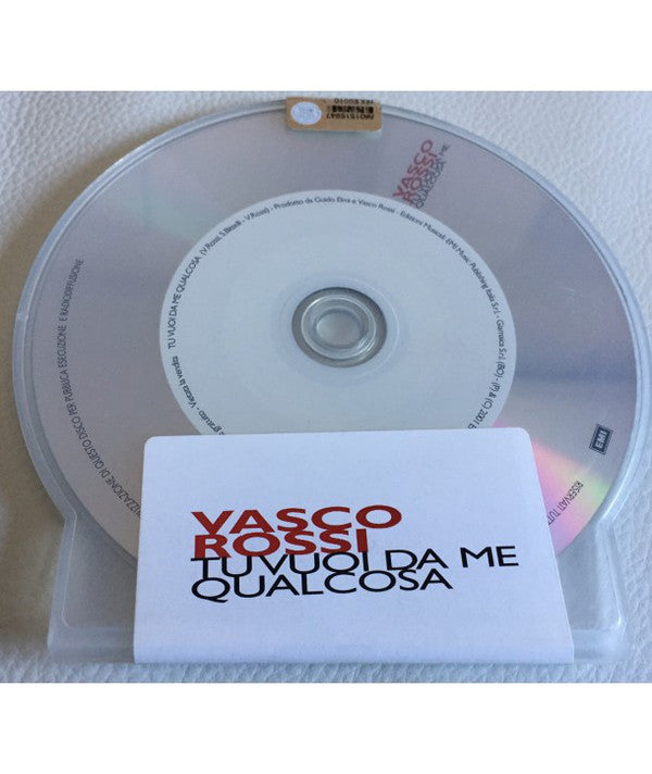 Vasco Rossi : Tu Vuoi Da Me Qualcosa (CD, Mini, Promo, Dem)