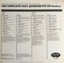 Carica l&#39;immagine nel visualizzatore di Gallery, Paul Quinichette : The Complete Paul Quinichette On EmArcy (2xLP, Comp)
