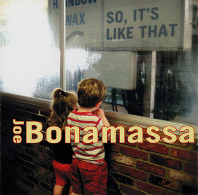 Joe Bonamassa : So, It's Like That (CD, Album, RE)