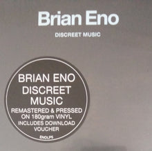 Carica l'immagine nel visualizzatore di Gallery, Brian Eno : Discreet Music (LP, Album, RE, RM, 180)
