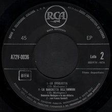 Carica l&#39;immagine nel visualizzatore di Gallery, Domenico Modugno Con Franca Gandolfi : Domenico Modugno E la Sua Chitarra (7&quot;, EP, Mono)
