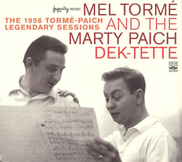 Mel Tormé And The Marty Paich Dek-Tette : The 1956 Tormé-Paich Legendary Sessions (CD, Comp, Mono)