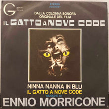 Carica l&#39;immagine nel visualizzatore di Gallery, Ennio Morricone : Il Gatto A Nove Code  (7&quot;)
