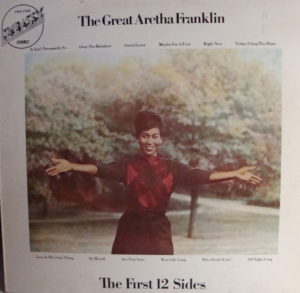 Aretha Franklin : The Great Aretha Franklin (The First 12 Sides) (LP, Comp, RE)