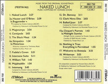 Carica l&#39;immagine nel visualizzatore di Gallery, Howard Shore, Ornette Coleman, London Philharmonic Orchestra : Naked Lunch = Festin Nu (Music From The Original Soundtrack) (CD, Album)
