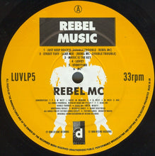 Carica l&#39;immagine nel visualizzatore di Gallery, Rebel MC : Rebel Music (LP, Album)
