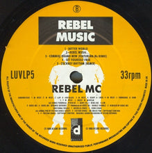 Carica l&#39;immagine nel visualizzatore di Gallery, Rebel MC : Rebel Music (LP, Album)
