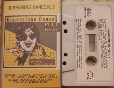 Various : Dimensione Dance 5 - Full Beat (Cass, Comp, Mixed)