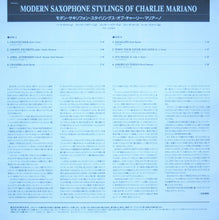Carica l&#39;immagine nel visualizzatore di Gallery, Charlie Mariano : Modern Saxophone Stylings Of Charlie Mariano With His Jazz Group (LP, Album, Mono)
