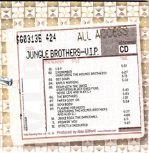 Carica l'immagine nel visualizzatore di Gallery, Jungle Brothers : V.I.P. (CD, Album, Promo)
