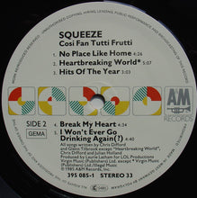 Carica l&#39;immagine nel visualizzatore di Gallery, Squeeze (2) : Cosi Fan Tutti Frutti (LP, Album)

