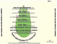 Carica l'immagine nel visualizzatore di Gallery, Dave Stewart And The Spiritual Cowboys : Dave Stewart And The Spiritual Cowboys (CD, Promo, Smplr)
