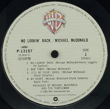 Carica l&#39;immagine nel visualizzatore di Gallery, Michael McDonald : No Lookin&#39; Back (LP, Album)
