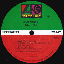 Carica l'immagine nel visualizzatore di Gallery, Graham Nash : Wild Tales (LP, Album, PR )
