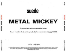 Carica l&#39;immagine nel visualizzatore di Gallery, Suede : Metal Mickey (CD, Single, Promo)
