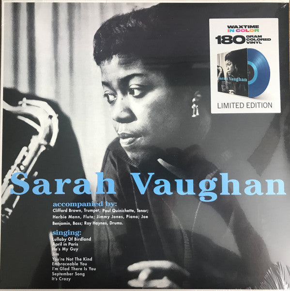 Sarah Vaughan : Sarah Vaughan (LP, Ltd, RE, Blu)