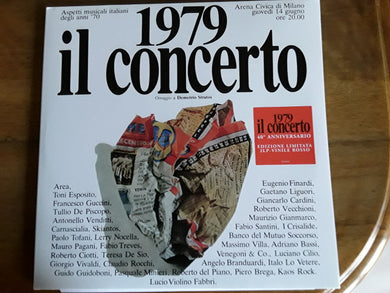 Various : 1979 Il Concerto - Omaggio A Demetrio Stratos (2xLP, Album, Ltd, RE, Red)