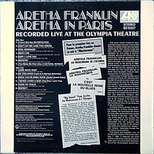 Carica l'immagine nel visualizzatore di Gallery, Aretha Franklin : Aretha In Paris (LP, Album, RE, RM)
