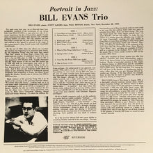 Carica l&#39;immagine nel visualizzatore di Gallery, Bill Evans Trio* : Portrait In Jazz (2x12&quot;, Album, RE, RM, 180 + Box, Ltd, Num, S/Editi)
