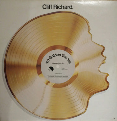 Cliff Richard : 40 Golden Greats (2xLP, Comp, Gat)