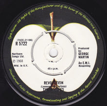 Carica l&#39;immagine nel visualizzatore di Gallery, The Beatles : Hey Jude c/w Revolution (7&quot;, Single, Mono, RE)
