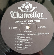 Carica l'immagine nel visualizzatore di Gallery, Jimmy Wisner Trio : Apersepshun (Apperception) (LP, Album, Mono, RE)
