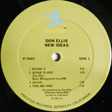 Carica l&#39;immagine nel visualizzatore di Gallery, Don Ellis : New Ideas (LP, Album, RE)
