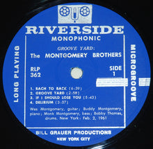 Carica l'immagine nel visualizzatore di Gallery, The Montgomery Brothers : Groove Yard (LP, Album, Mono)
