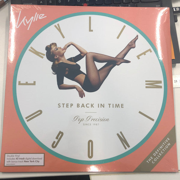 Kylie Minogue : Step Back In Time (The Definitive Collection) (2xLP, Comp)