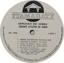 Carica l&#39;immagine nel visualizzatore di Gallery, Conjunto Explosão Do Samba : Explosão Do Samba (LP, Album)
