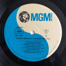 Carica l'immagine nel visualizzatore di Gallery, Woody Herman &amp; The Herd : At Carnegie Hall, 1946 (LP, Album, Mono, Promo, RE)
