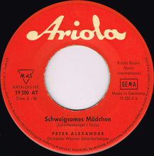 Carica l&#39;immagine nel visualizzatore di Gallery, Peter Alexander : Spanisch War Die Nacht (Spanish Night) (7&quot;, Single, Mono)
