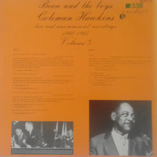 Carica l'immagine nel visualizzatore di Gallery, Coleman Hawkins : Bean And The Boys - Volume 3 (LP, Album, Mono)
