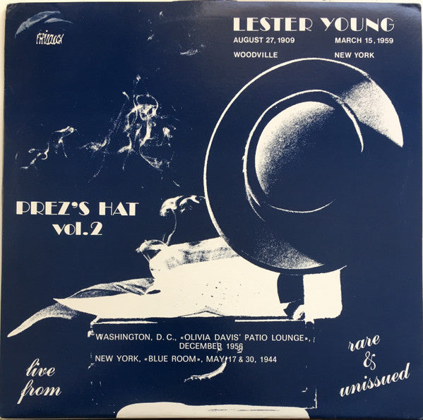 Lester Young : Prez's Hat Vol. 2 (LP, Album)