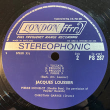 Carica l&#39;immagine nel visualizzatore di Gallery, Jacques Loussier Trio : Play Bach Jazz Vol.1 (LP, Ste)
