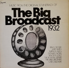 Carica l&#39;immagine nel visualizzatore di Gallery, Various : The Big Broadcast 1932 (LP)
