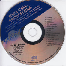 Carica l&#39;immagine nel visualizzatore di Gallery, Various : Musica Negra Grandes Exitos (CD, Comp)
