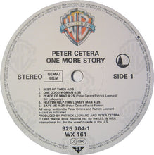 Carica l&#39;immagine nel visualizzatore di Gallery, Peter Cetera : One More Story (LP, Album)
