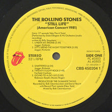 Carica l&#39;immagine nel visualizzatore di Gallery, The Rolling Stones : Still Life (American Concert 1981) (LP, Album, RE, 261)
