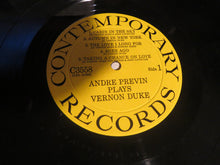 Carica l&#39;immagine nel visualizzatore di Gallery, André Previn : André Previn Plays Songs By Vernon Duke (LP, Album, Mono)
