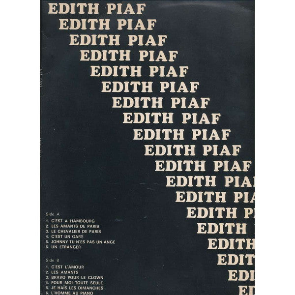 Edith Piaf : C'est A Hambourg (LP, Comp, RE)