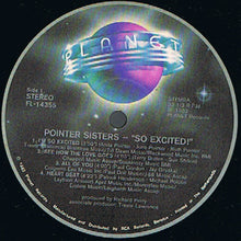 Carica l'immagine nel visualizzatore di Gallery, Pointer Sisters : So Excited! (LP, Album)
