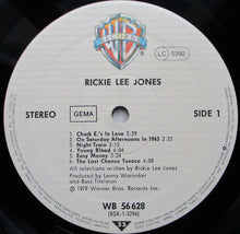 Carica l&#39;immagine nel visualizzatore di Gallery, Rickie Lee Jones : Rickie Lee Jones (LP, Album)
