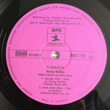 Carica l'immagine nel visualizzatore di Gallery, Sonny Rollins : 3 Giants! (LP, Album, RE)
