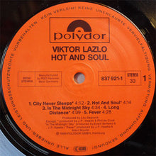 Carica l&#39;immagine nel visualizzatore di Gallery, Viktor Lazlo : Hot And Soul (LP, Album)
