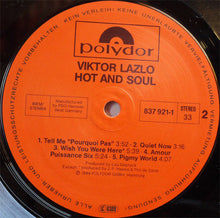 Carica l&#39;immagine nel visualizzatore di Gallery, Viktor Lazlo : Hot And Soul (LP, Album)
