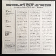 Carica l'immagine nel visualizzatore di Gallery, The Johnny Griffin And Eddie "Lockjaw" Davis Quintet* : Tough Tenors (LP, Album, RE)
