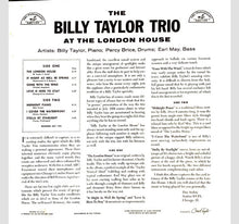Carica l&#39;immagine nel visualizzatore di Gallery, Billy Taylor : At The London House (LP, Album, Mono, Lam)
